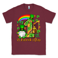 Burgundy St. Patrick's My 1st St. Patrick's Day Classic Tee - OliviaCreatesArt