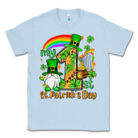 Dusty Blue St. Patrick's My 1st St. Patrick's Day Classic Tee - OliviaCreatesArt