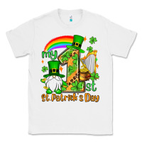 White St. Patrick's My 1st St. Patrick's Day Classic Tee - OliviaCreatesArt