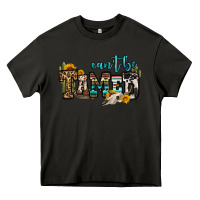 Asphalt can't be tamed bull skull Heavy Core Tee - OliviaCreatesArt