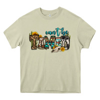 Mossy can't be tamed bull skull Heavy Core Tee - OliviaCreatesArt