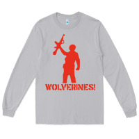 Moon Dust red dawn wolverines Long Sleeve Tee - baoMotion