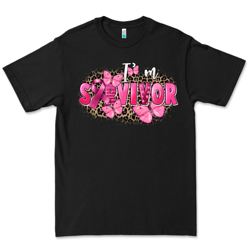 I' M Survivor Breast Cancer Premium Tee by FaDigitalArtStudio | Teevron