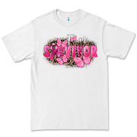 White I' m survivor Breast Cancer Premium Tee - FaDigitalArtStudio