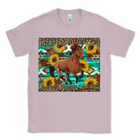 Lilac western horse sunflowers Classic Tee - Artiststas