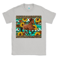 Moon Dust western horse sunflowers Classic Tee - Artiststas