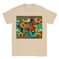Mushroom western horse sunflowers Classic Tee - Artiststas