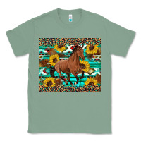 Sage western horse sunflowers Classic Tee - Artiststas