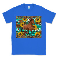 True Royal western horse sunflowers Classic Tee - Artiststas