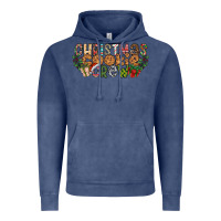 Vintage Denim christmas cookie crew Vintage Hoodie - CowhideDigitalArt