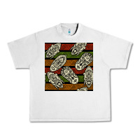 Lunar Rock african mask seamless pattern Urban Heavy Tee - BundleAndBundleShop