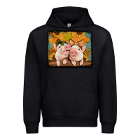 Black fall pigs Urban Hoodie - Jasminsmagicworld