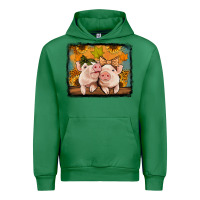 Emerald fall pigs Urban Hoodie - Jasminsmagicworld