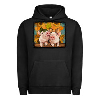 Pigment Black fall pigs Urban Hoodie - Jasminsmagicworld