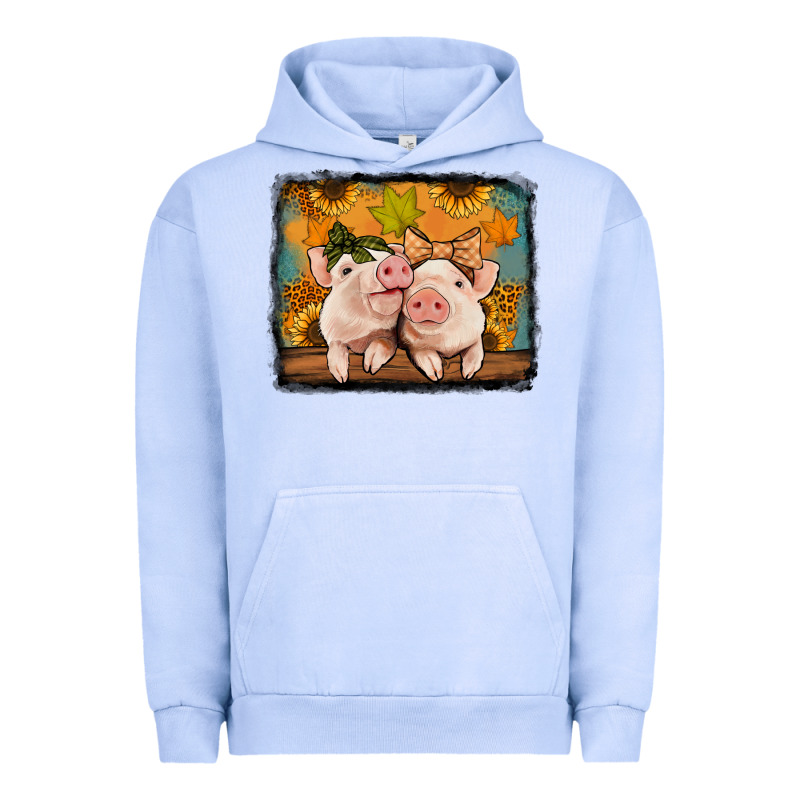 Fall Pigs Urban Hoodie by Jasminsmagicworld | Teevron