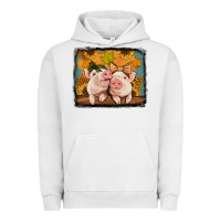 Pigment Lunar Rock fall pigs Urban Hoodie - Jasminsmagicworld