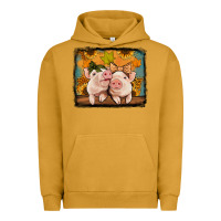 Pigment Peanut Butter fall pigs Urban Hoodie - Jasminsmagicworld