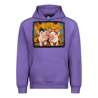 Tulip fall pigs Urban Hoodie - Jasminsmagicworld