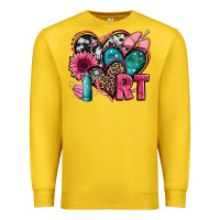 Lemon rt respiratory therapist hearts Premium Sweatshirt - Jasminsmagicworld