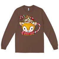 Chestnut coffee cups animal Long Sleeve Tee - CowhideDigitalArt