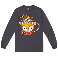 Smoke coffee cups animal Long Sleeve Tee - CowhideDigitalArt