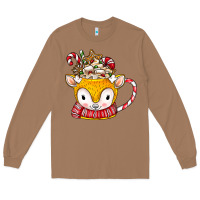 Toasted Coconut coffee cups animal Long Sleeve Tee - CowhideDigitalArt