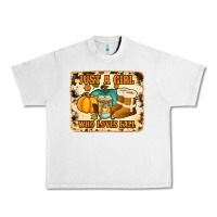Lunar Rock just a girl who loves fall cowhide background Urban Heavy Tee - Jasminsmagicworld
