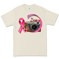 Bone floral cancer ribbon vintage camera Premium Tee - FaDigitalArtStudio