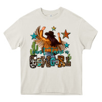 Cream can't tame a cowgirl Heavy Core Tee - OliviaCreatesArt