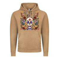 Vintage Camel dia de los muertos Vintage Hoodie - CowhideDigitalArt