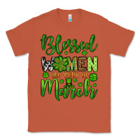 Copper St. Patrick's Blessed women are born in March Classic Tee - OliviaCreatesArt