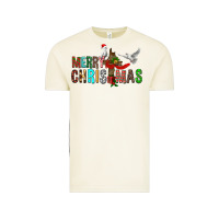 Vintage Arctic Merry christmas cross Vintage Tee - FaDigitalArtStudio