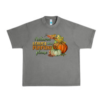 Tornado autumn leaves and pumpkins please Urban Heavy Tee - BundleAndBundleShop