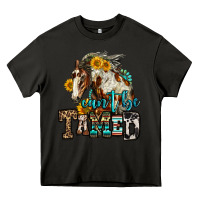 Asphalt can't be tamed horse Heavy Core Tee - OliviaCreatesArt