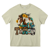 Mossy can't be tamed horse Heavy Core Tee - OliviaCreatesArt