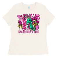 Bone my first valentine's day dragon Ladies Tee - FaDigitalArtStudio