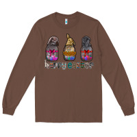 Chestnut Happy Easter Long Sleeve Tee - CowhideDigitalArt