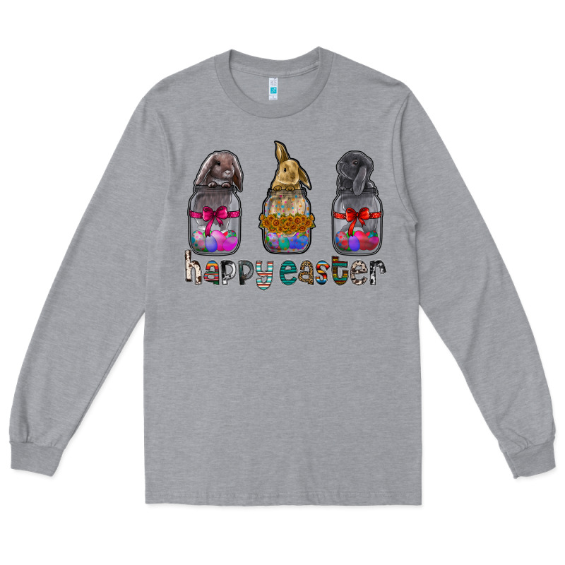 Happy Easter Long Sleeve Tee by CowhideDigitalArt | Teevron