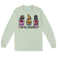 Matcha Happy Easter Long Sleeve Tee - CowhideDigitalArt