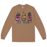Toasted Coconut Happy Easter Long Sleeve Tee - CowhideDigitalArt