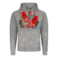Cloud Rock christmas crocin around the tree Vintage Hoodie - CowhideDigitalArt