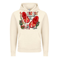 Vintage Artic christmas crocin around the tree Vintage Hoodie - CowhideDigitalArt