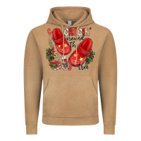 Vintage Camel christmas crocin around the tree Vintage Hoodie - CowhideDigitalArt