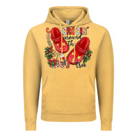 Vintage Mustard christmas crocin around the tree Vintage Hoodie - CowhideDigitalArt
