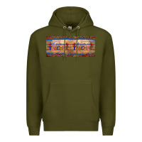 Army Green all american teacher 11oz mug Premium Hoodie - Artiststas
