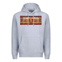 Heather Grey all american teacher 11oz mug Premium Hoodie - Artiststas