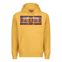 Mustard all american teacher 11oz mug Premium Hoodie - Artiststas