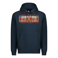 Navy all american teacher 11oz mug Premium Hoodie - Artiststas