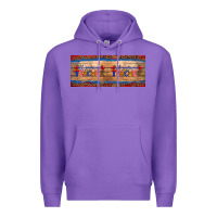 Purple all american teacher 11oz mug Premium Hoodie - Artiststas
