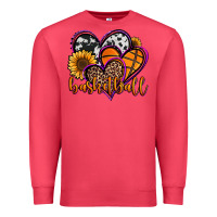 Cardinal basketball hearts Premium Sweatshirt - Jasminsmagicworld